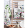 thumbnail image 2 of Spring Kitchen Dish Towels for Drying Dishes Set of 3, Bicycles Botanical Rose Leaves Butterfly Wood Grain Waffle Weave Microfiber Hand Tea Bathroom Towels Quick Dry & Absorbent Towel 15.7x23.6, 2 of 7