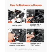 Upgraded Gas Pressure Washer 2900 PSI 1.85 GPM with Aluminum Pump Spray Gun Wand 4 Nozzles for Cars Fences Driveways Patios Homes