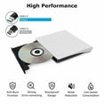 thumbnail image 2 of External Slim USB 3.0 DVD Drive DVD ± RW CD-RW Burner Player for PC Laptop Mac, 2 of 7