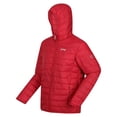 thumbnail image 3 of Regatta - Chaqueta Hillpack Con Capucha para Hombre (Rojo Oscuro) Regatta UTRG8445_darkred, 3 of 6