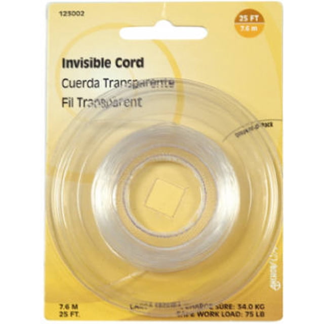 Cable invisible Hillman de plástico de 18 Ga. (Paquete de 10)