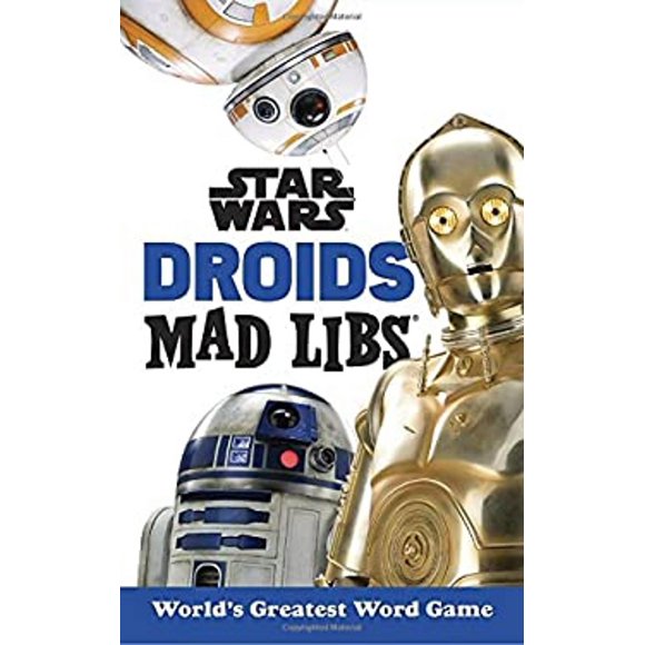 Pre-Owned Star Wars Droids Mad Libs : World's Greatest Word Game (Paperback) 9781524786335