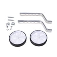 thumbnail image 1 of Shisuyan Bike Training Wheels in White for Kids Learning 2Set, 1 of 8