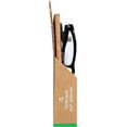 thumbnail image 6 of B.E Bio Eyes Womens Cateye Reading Glasses Made from Recycled Plastic Hazel +1.75 in Black, 6 of 11