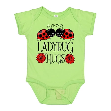 

Inktastic Ladybug Hugs Cute Pair of Ladybugs Gift Baby Boy or Baby Girl Bodysuit