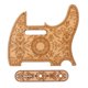 thumbnail image 4 of Maple Pickguard Anti-rascarse Placa Durable Flor Patrón para TEL Guitarra Eléctrica Reemplazo Accesorio Sunnimix Pickguard de la guitarra del arce, 4 of 7