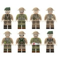 thumbnail image 5 of 8pcs Military Soldier Dolls Assembling Building Blocks Toys, 5 of 5