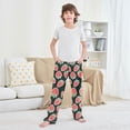 thumbnail image 6 of Cute Strawberry Pattern Pajama Pants Soft Lightweight Lounge Pants Bottoms Sleep Pants Warm Comfy, 6 of 9