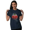 thumbnail image 3 of Retro Mountain Peaks Denver Colorado Men's Graphic T Shirt Tees Brisco Brands S, 3 of 4