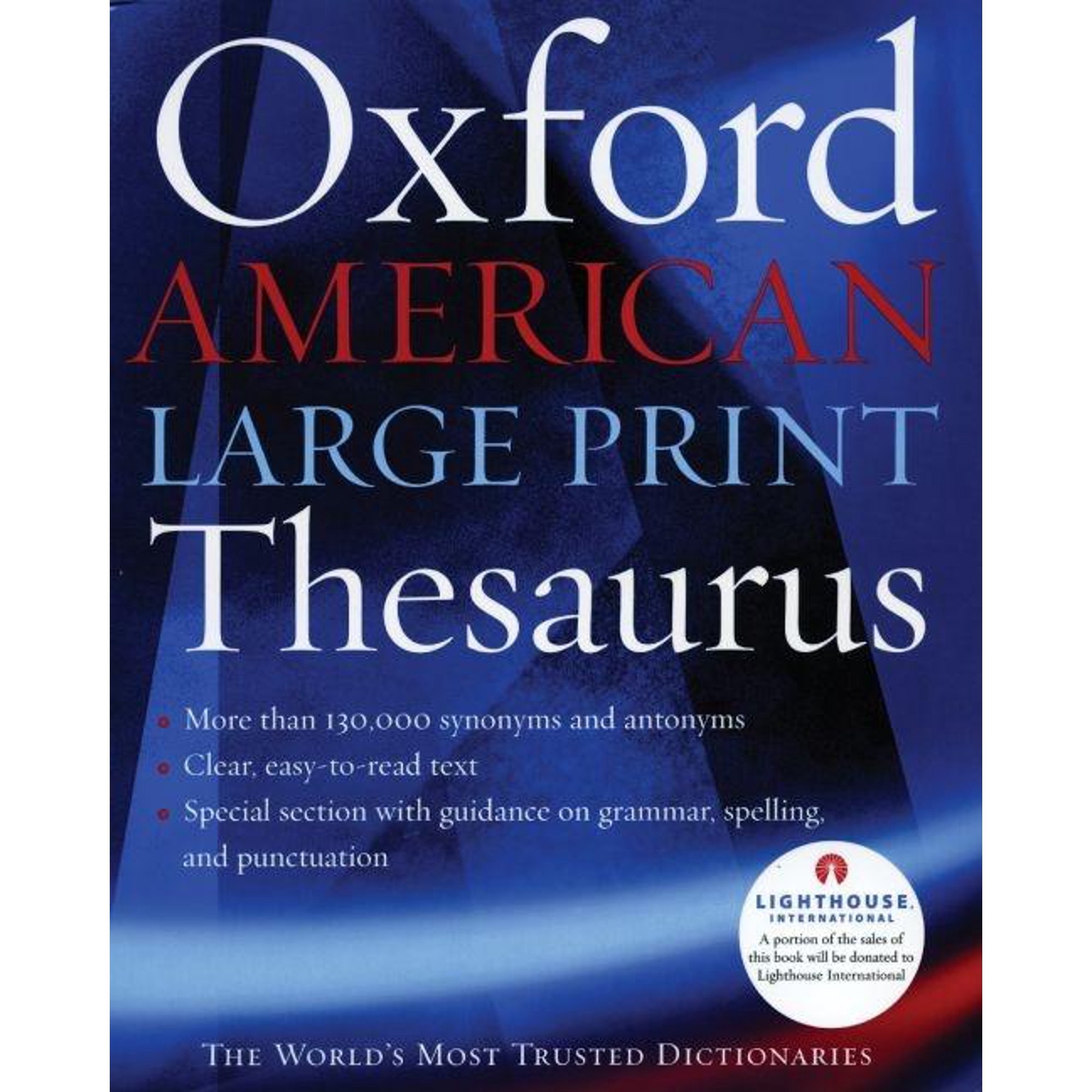 Oxford American Large Print Thesaurus