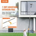 thumbnail image 3 of Adjustable 7 to 30FT Telescoping Pole - Painting, Window Cleaning & Dusting Tool, 3 of 11