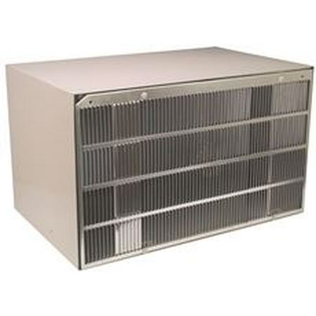 Ge Wall Case - Ge Aluminum Rear Grille For J Series Wall Case