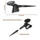 thumbnail image 4 of 2 Pack Solar Led Spot Light Outdoor Garden Yard Landscape Flood Lamp Waterproof T, 4 of 4