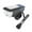 Blue, variant on Aluminum Alloy Bicycle Light, USB & Solar Charging, High-Brightness LED, with Alarm, Flashlight Mode, for Cycling Safety, Durable & Portable