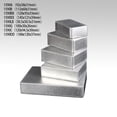 thumbnail image 4 of Effect Aluminum Box Metal Electric Case Instrument Silver Enclosure Project Box, 4 of 6
