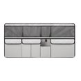 thumbnail image 4 of CoudarTitie Car Trunk Organizer Storage Backseat Hanging Bag Automotive Container Waterproof Gray, 4 of 9