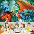 thumbnail image 2 of Wings of Fire Party Supplies Taspestry Poster Banner Backdrop Background Wall Decor, 2 of 6