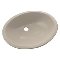 TOTO® Rendezvous® Oval Undermount Bathroom Sink with CEFIONTECT, Bone - LT579G#03