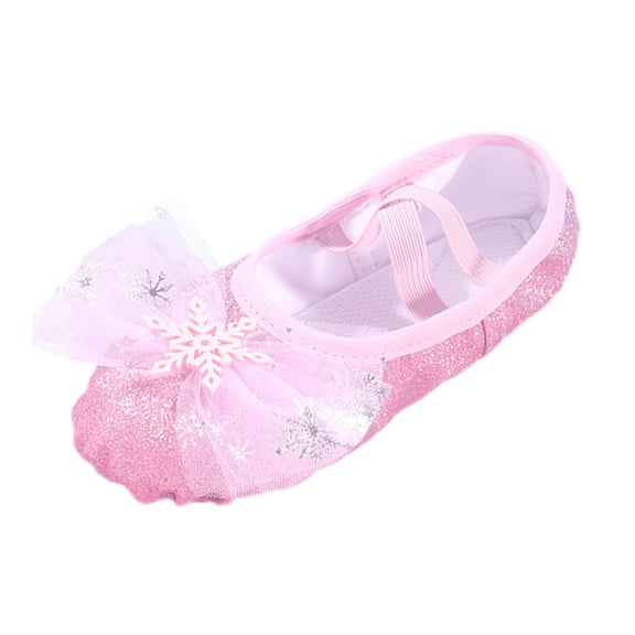 Kcolen Ballet Shoes Toddler Girls,Girls Ballet Shoes Size 2,Girls Sneakers Flexible Dance Shoes for Ballet Performance