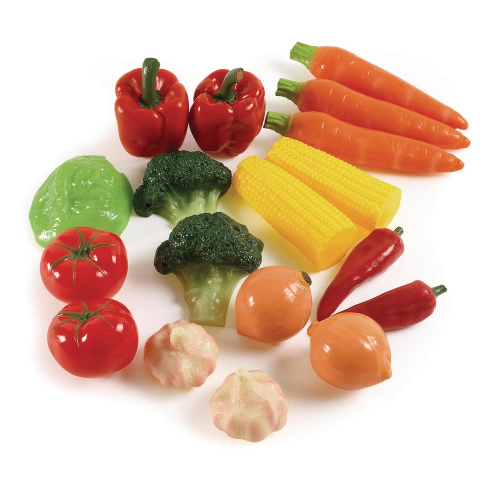 LifeSized Vegetable Set 18 Pieces (Item VEGGY)