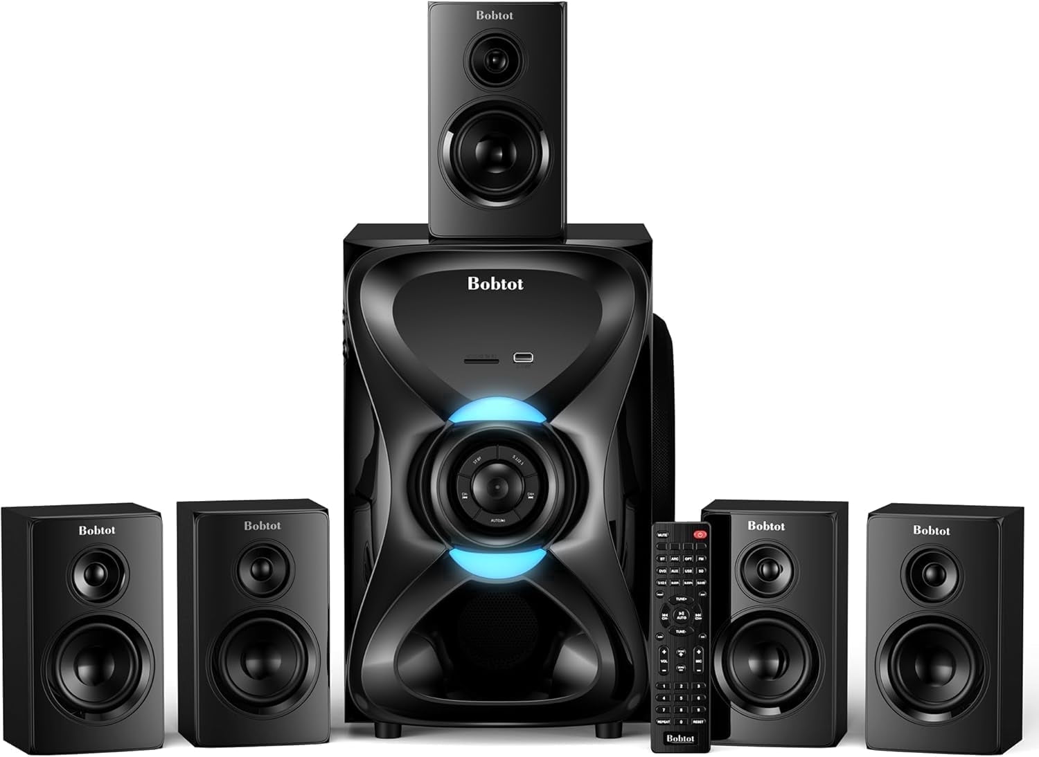 Bose, Surround Sound Rear Speakers, Black, Wireless Connectivity