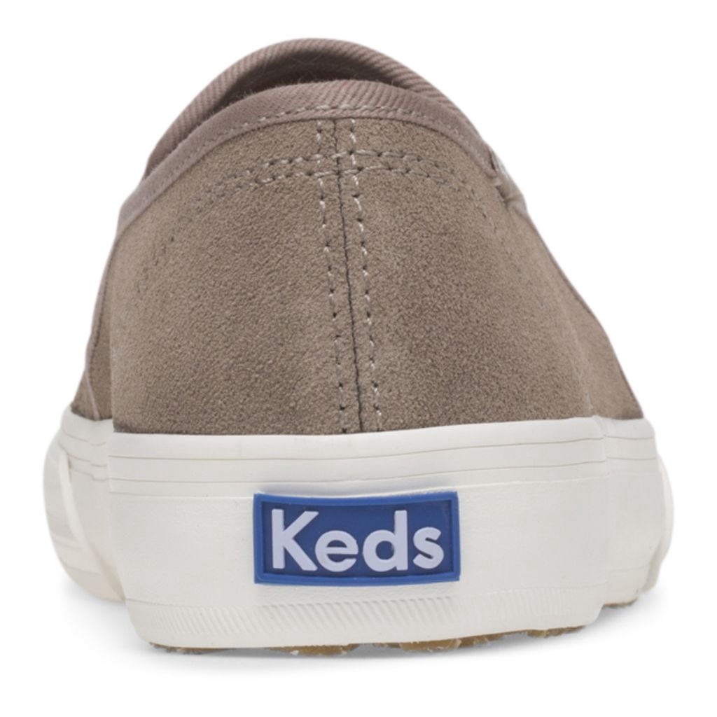 keds double decker perf suede taupe