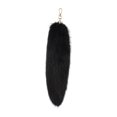 thumbnail image 3 of Llavero de peluche, colgante de piel sintética, adorno, adorable colgante peludo, coche Negro, 3 of 9