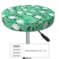 thumbnail image 4 of Round Bar Stool Seat Covers, Sheep Zzz Elastic Round Chair Cover Stool Seat Slipcover Bar Stool Cushions Round Pad for 12-14 inch, 4 of 7