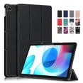 thumbnail image 2 of Case for Realme Pad 10.4 Inch RMP2102 RMP2103 Tablet Shell for Oppo Realme Pad 10.4 10 4 2021 Cover Folding Stand Leather Coque Dark Blue For Realme Pad 10.4, 2 of 6