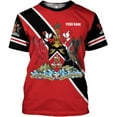 thumbnail image 6 of Personalized Trinidad & Tobago Shirts Trinidad and Tobago Coat of Arms Flag 3D Shirts Trinidad Pride Independence (T-shirt, S), 6 of 8