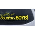 thumbnail image 1 of Ladies Love Country Boys Car or Truck Window Decal Sticker, 1 of 1