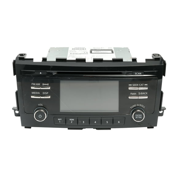 Restored 2013-2015 Nissan Altima AM FM XM Bluetooth Single Disc CD MP3 Player 281853TA1C (Refurbished)