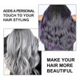 thumbnail image 4 of Pomada de belleza temporal, pomada de color gris abuelita, arcilla para el cabello de color natural, desechable, fácil de teñir, negra, 4 of 5