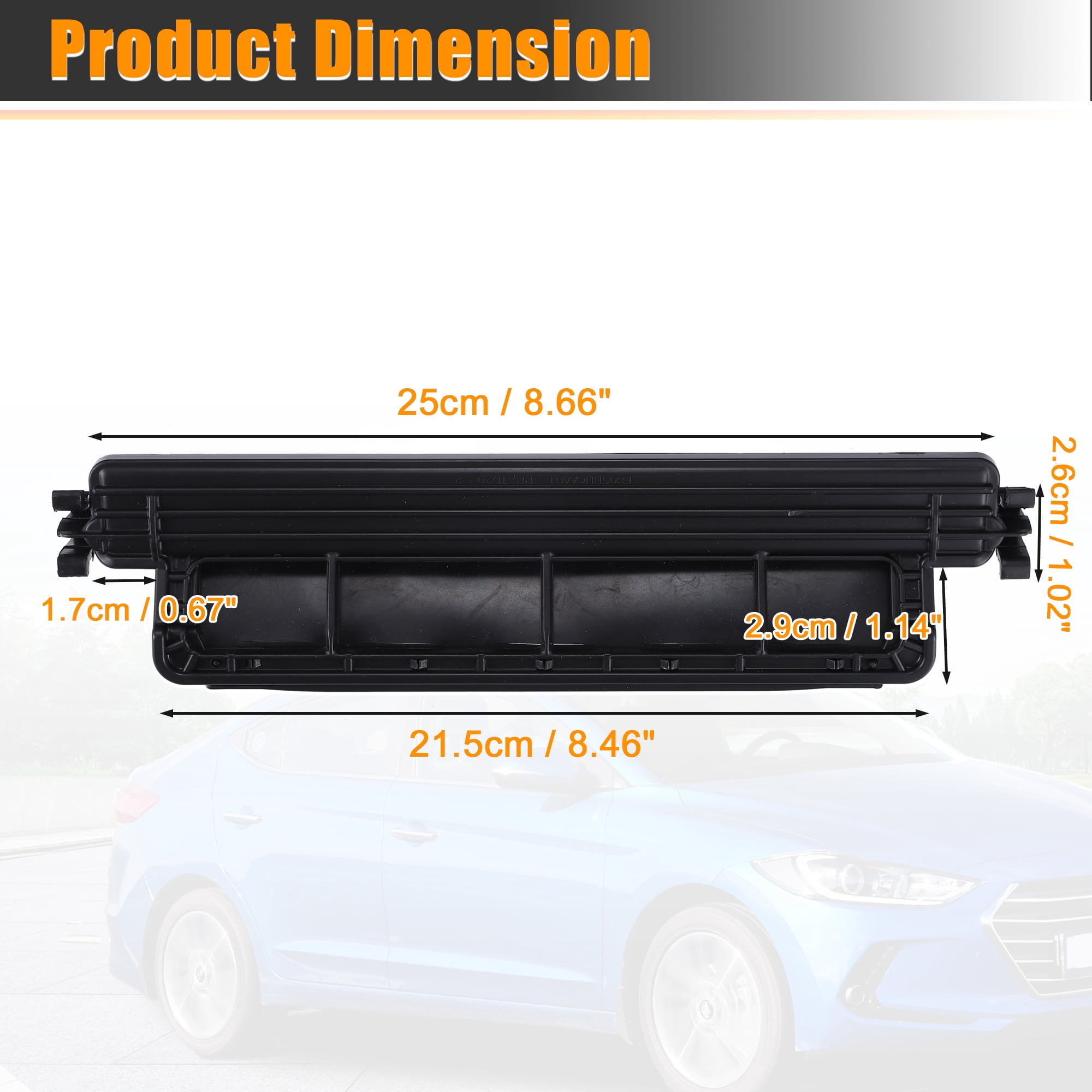 Unique Bargains Cabin Air Filter Access Door Cover for Hyundai Elantra for Kia Forte