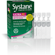 Systane Ultra Lubricant Eye Drops, 60 Count (Pack of 1), Packaging may vary