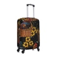 thumbnail image 3 of Bixox Washable Embroidery Chicken Rooster Printed Luggage Cover, Fashion Suitcase Protector Fits for Large luggage, 3 of 8