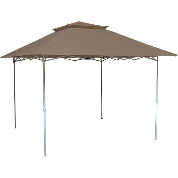 Garden Winds Custom Fit Replacement Canopy Top Cover Compatible with The MasterCanopy, ABCCanopy, and Cooshade 13' x 13' Instant Shelter - Upgraded Performance RIPLOCK 350 Fabric - Nutmeg