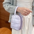 thumbnail image 4 of VQPeo Quilted Handheld Cosmetic Bag Large Capacity Portable Travel Makeup Organizer for Daily Use and Trips, 4 of 5