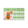 thumbnail image 4 of Michellecmm Baby Girls Boys Rompers Hoodies Halloween Clothes Pumpkin Face Pattern Hooded Sleeveless Toddler Fall Bodysuits, 4 of 9
