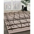 thumbnail image 2 of Ahgly Company Indoor Rectangle Mid-Century Modern Brown Solid Area Rugs, 7' x 9', 2 of 6