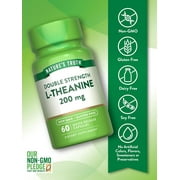 L-Theanine 200mg | 60 Capsules | Non-GMO & Gluten Free Supplement | by Nature's Truth