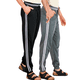 thumbnail image 1 of SET DE 2 PANTS DEPORTIVOS PARA HOMBRE CHANDAL PANT-048 COLORES NEGRO Y GRIS OSCURO ELASTICOS Y CON BOLSILLOS, 1 of 5