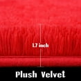 thumbnail image 4 of Softlife Softlife Super Soft Shaggy Area Rugs For Living Room Fluffy Carpets For Bedroom Home Decor,5.3'X7.5',Red, 4 of 9