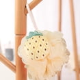 thumbnail image 5 of Lilixerw Shower Bath Sponge Ball Fruit Hanging Foaming Bath Ball Soft Shower Loofahs Balls Creatives Bath Ball for Body Wash Men Women Bathroom Accessories, 5 of 6