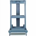 thumbnail image 5 of Janitor's Cart, Plastic, 4 Shelves, 1 Bin, 19" x 45" x 39", Gray | Bundle of 2, 5 of 8