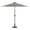 Gray, variant on Flash Furniture 8' Teal Octagon Patio Umbrella and Base with Stand