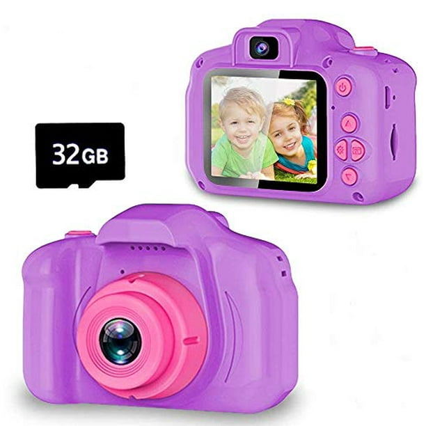 Mini Appareil photo enfant avec caset écran HD IPS 2 pouces jouets