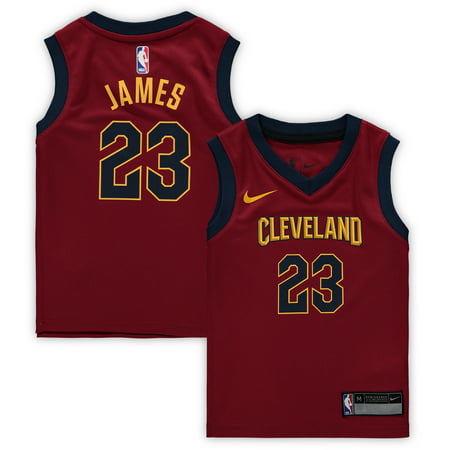 LeBron James Cleveland Cavaliers Nike Preschool Replica Jersey - Wine - Icon Edition -