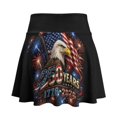 thumbnail image 2 of HELLHERO Built-in Shorts Athletic Skort, Eagle 250 Years Built-In Safety Shorts 2 Side Pockets Tennis Skirt for Outing Yoga Daily Wear, 2 of 10