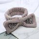 thumbnail image 2 of Diadema HUOGUO Fashion de terciopelo liso con nudo para mujer, 2 of 2